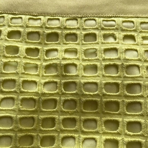 Loft Skirt Neon Yellow Size 8P - Picture 3 of 3